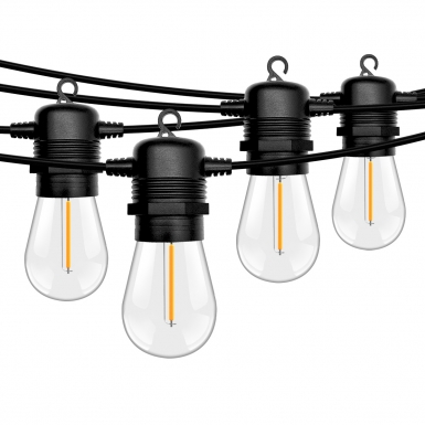 LED户外灯 - HCP103 S14圆头扁线灯串